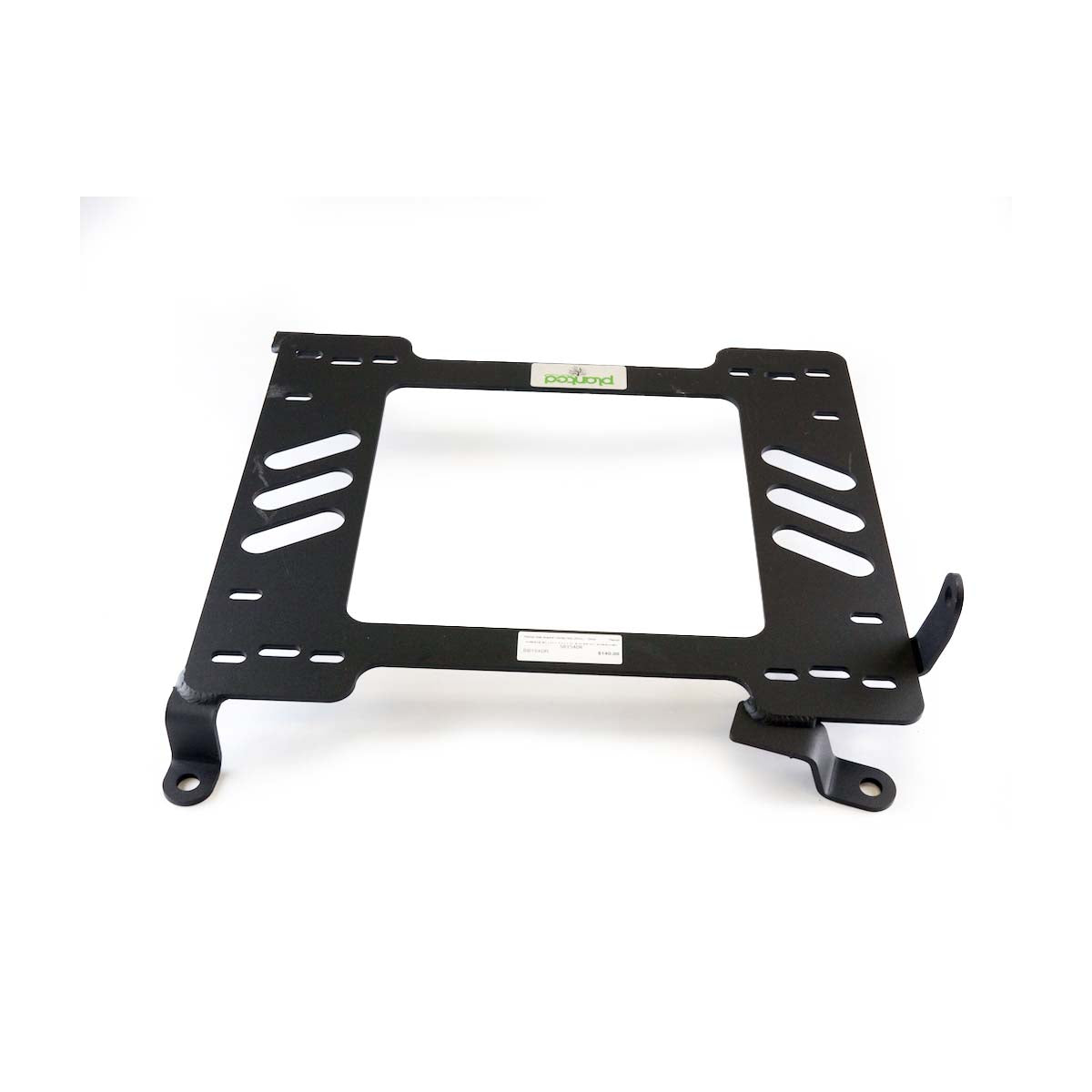 Vehicle-specific floor mounting base for 2012-2015 Honda Civic (9th Gen), driver side, shown with Planted top plate