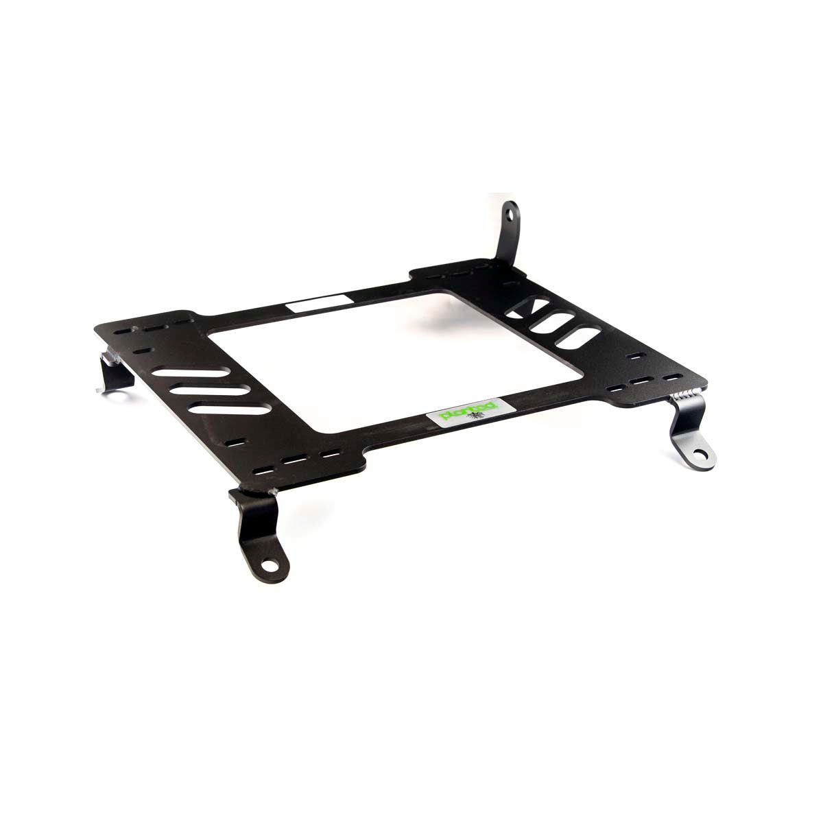 Planted seat bracket for 1992-2000 Lexus SC300/SC400, passenger side, black powder-coated steel
