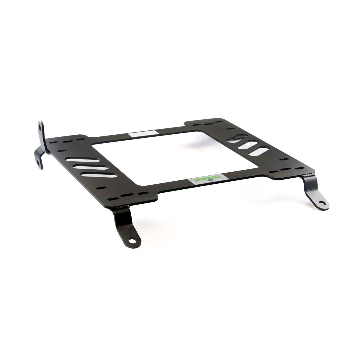 Planted seat bracket for 2006+ Toyota Corolla (E140/E150/E160, 10th/11th Gen), driver side, black powder-coated steel