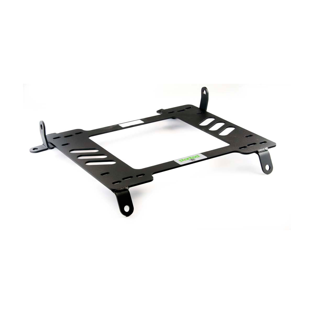 Planted seat bracket for 2010-2016 Honda CR-Z, passenger side, black powder-coated steel