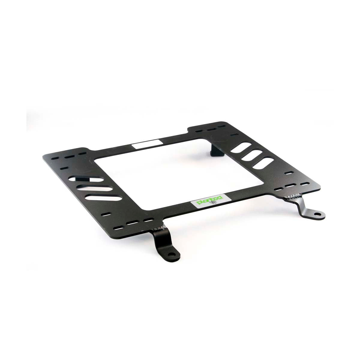 Planted seat bracket for 1964-1967 Pontiac GTO, driver side, black powder-coated steel