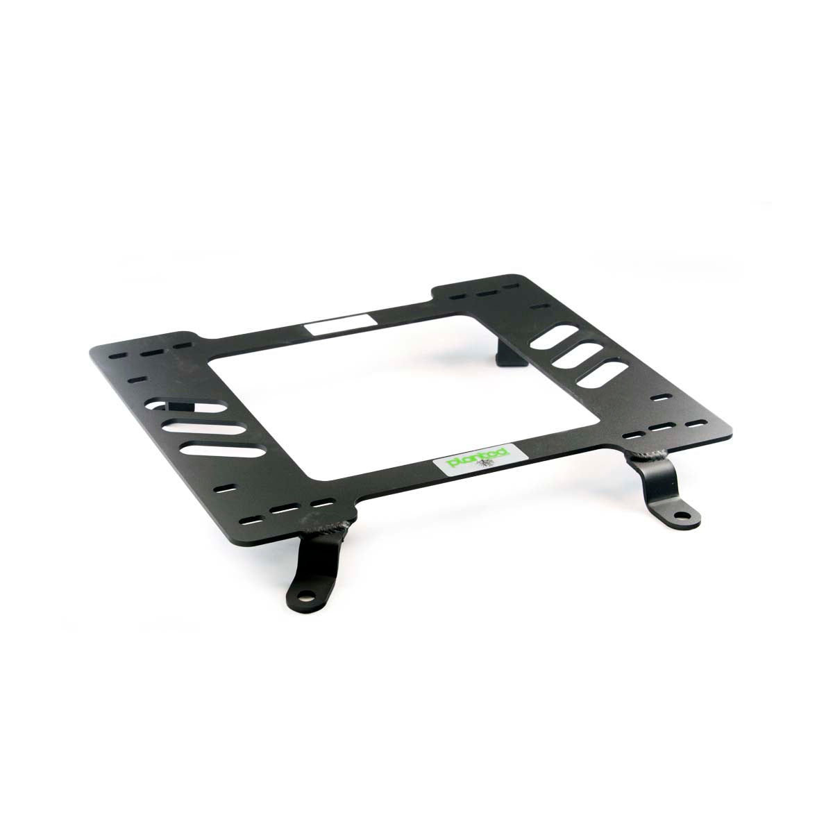 Planted seat bracket for 1964-1967 Pontiac GTO, passenger side, black powder-coated steel