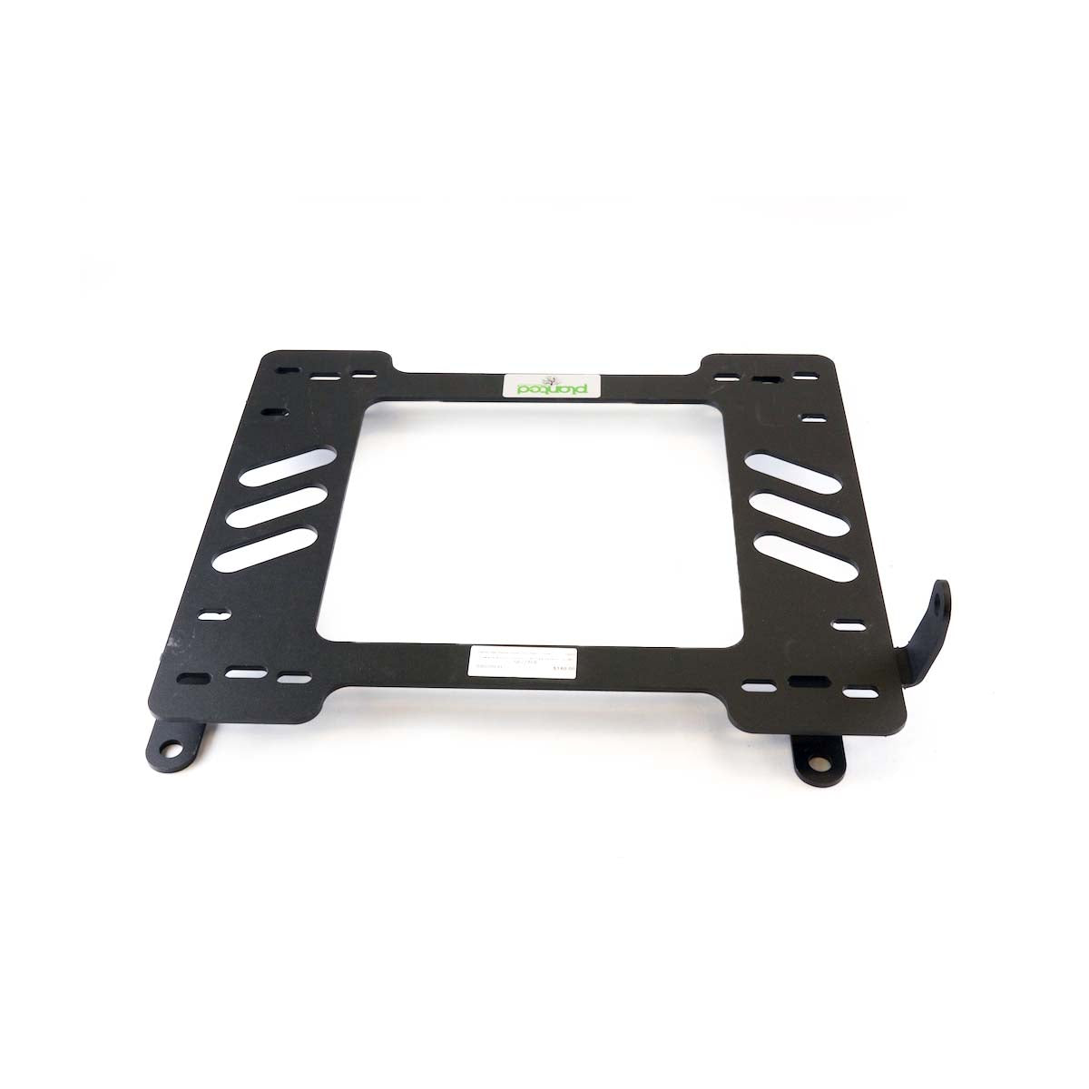 Planted seat bracket for 2006-2014 Suzuki SX4, driver side, black powder-coated steel