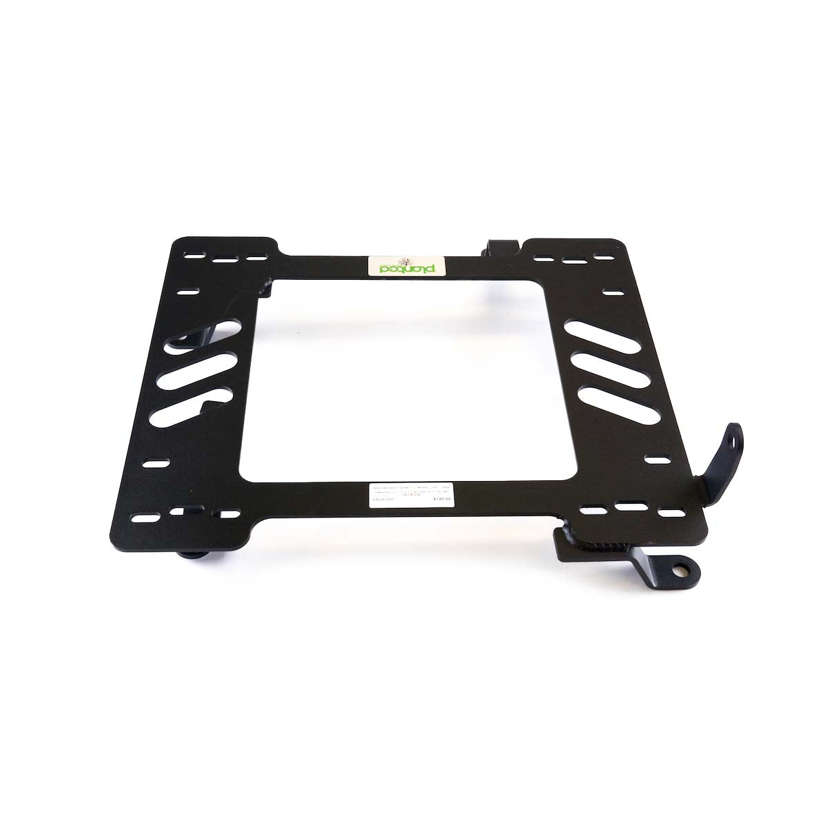 Planted seat bracket for 1994-2004 Chevrolet S-10 (Non-Single Cab), driver side, black powder-coated steel