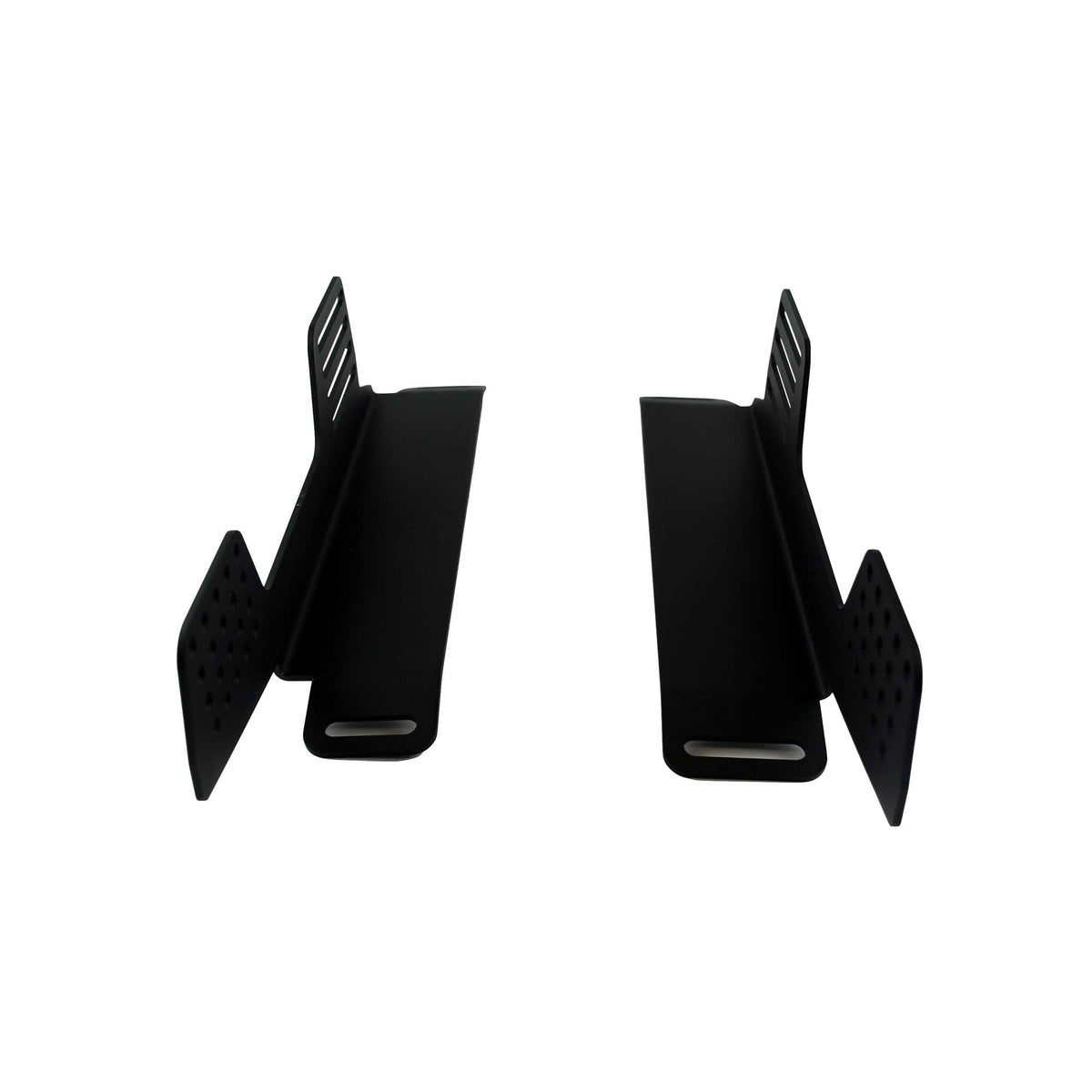 Vehicle-specific floor mounting base for 1989-1997 Mazda MX-5 Miata (NA), passenger side, shown with Planted top plate