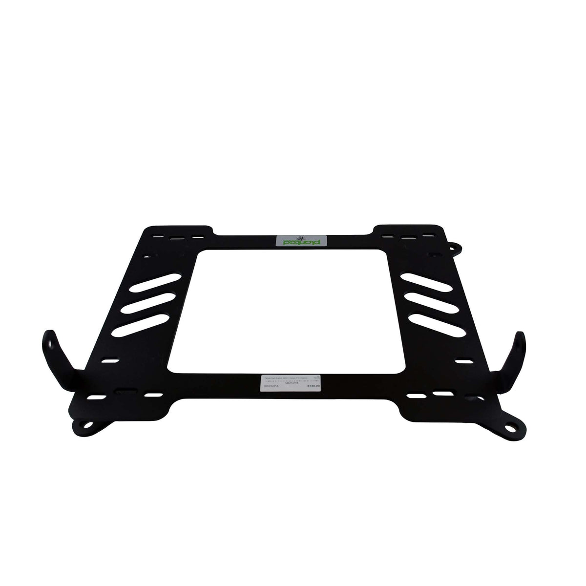 Planted seat bracket for 2011-2013 BMW 5 Series (F10/F11/F07, 6th Gen pre-LCI), passenger side, black powder-coated steel
