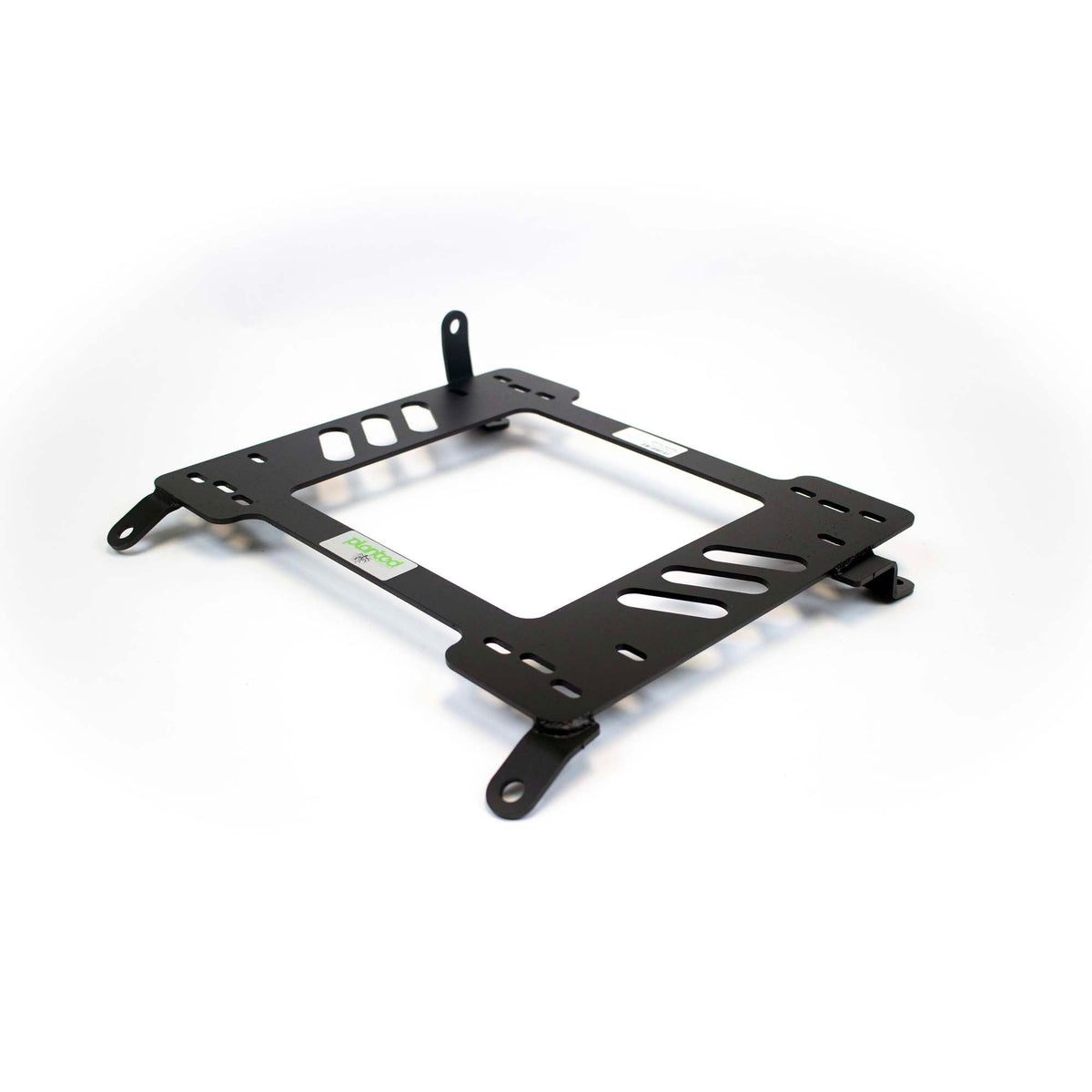 Vehicle-specific floor mounting base for 1990-1993 Toyota Celica All-Trac GT-Four, driver side, shown with Planted top plate