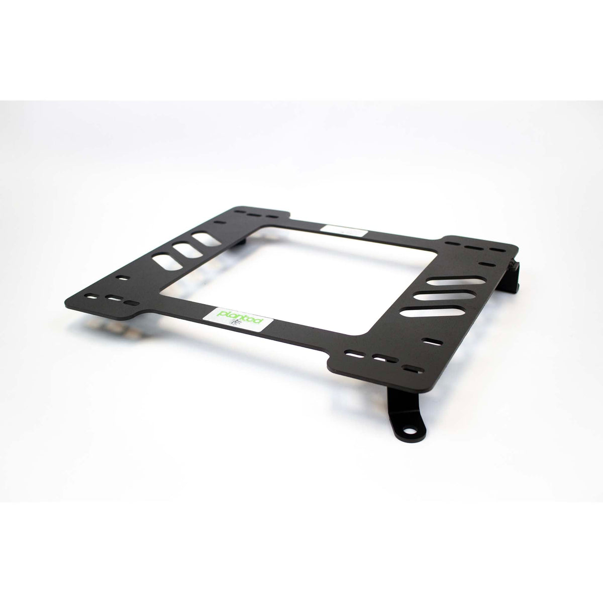 Planted seat bracket for 1962-1965 Chevrolet Nova 4-Door Sedan (Bucket Seat Models Only), driver side, black powder-coated steel