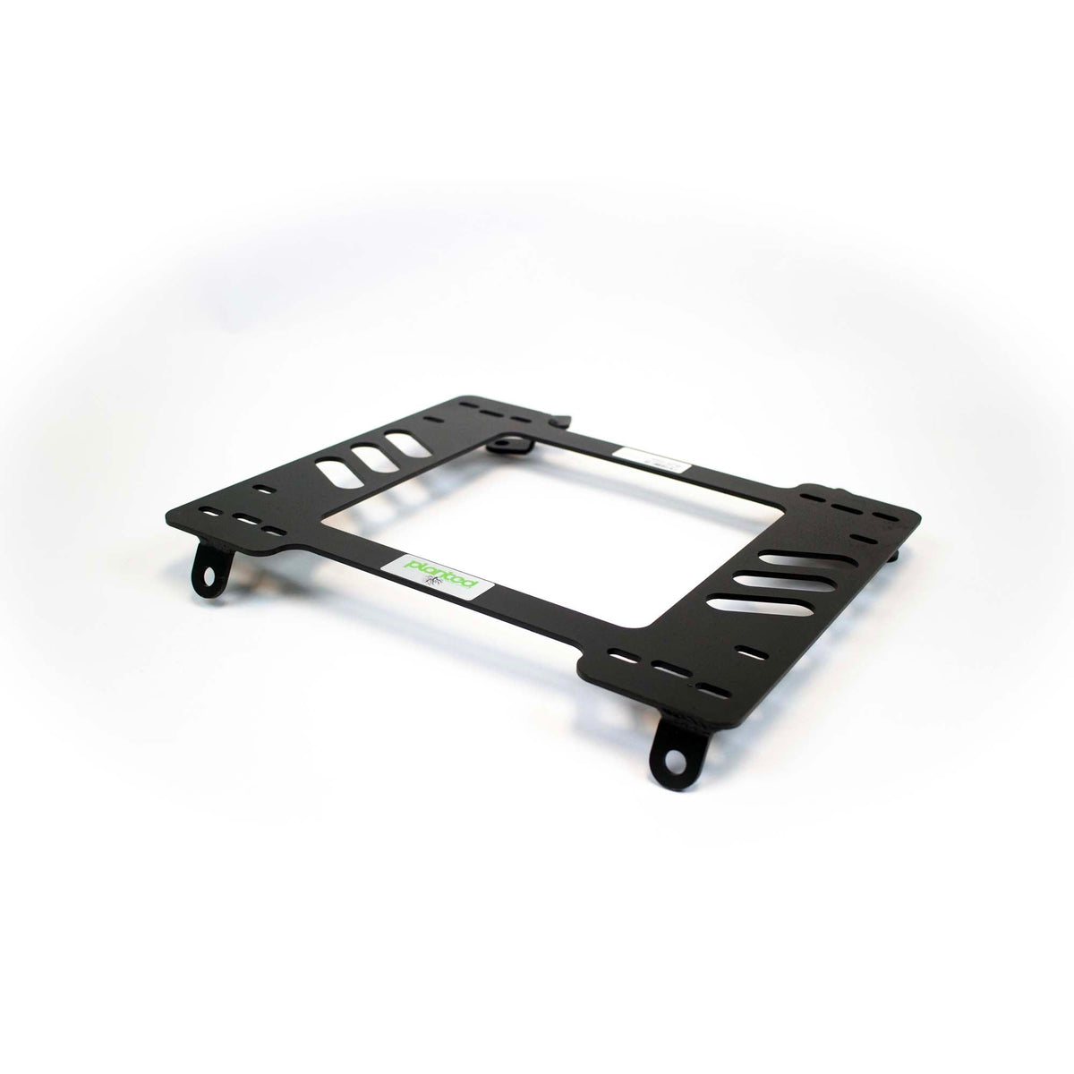 Planted seat bracket for 1980-1986 Datsun / Nissan 720 Pickup, passenger side, black powder-coated steel