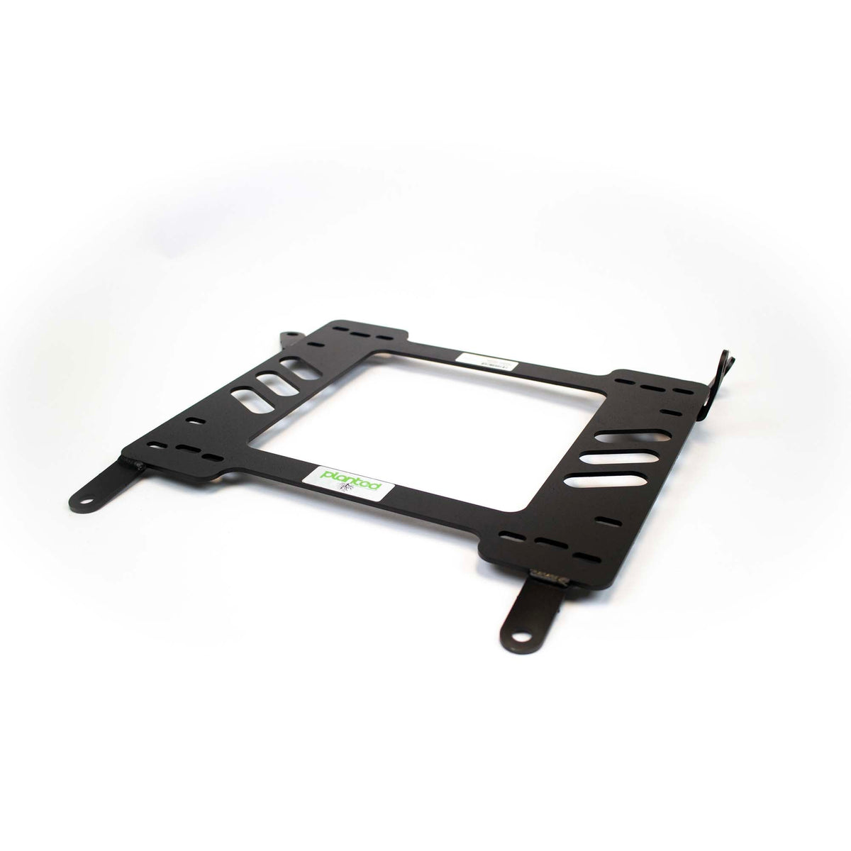 Planted seat bracket for 2010-2013 Mazda 3 / Mazdaspeed 3, passenger side, black powder-coated steel