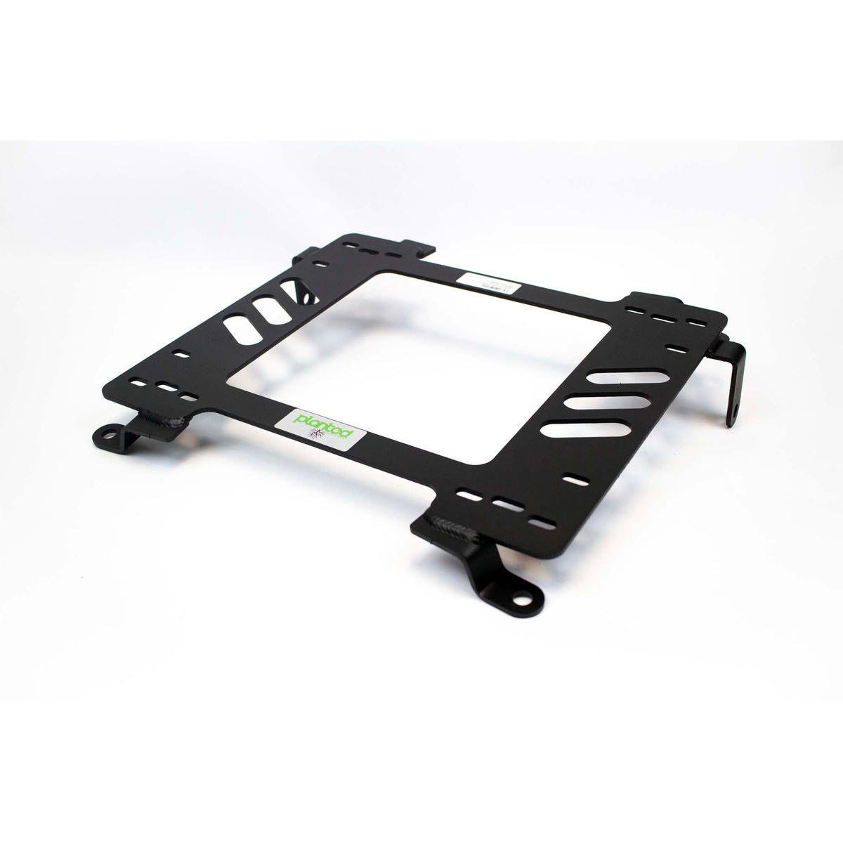 Planted seat bracket for 2006-2018 Mercedes Sprinter Van, passenger side, black powder-coated steel