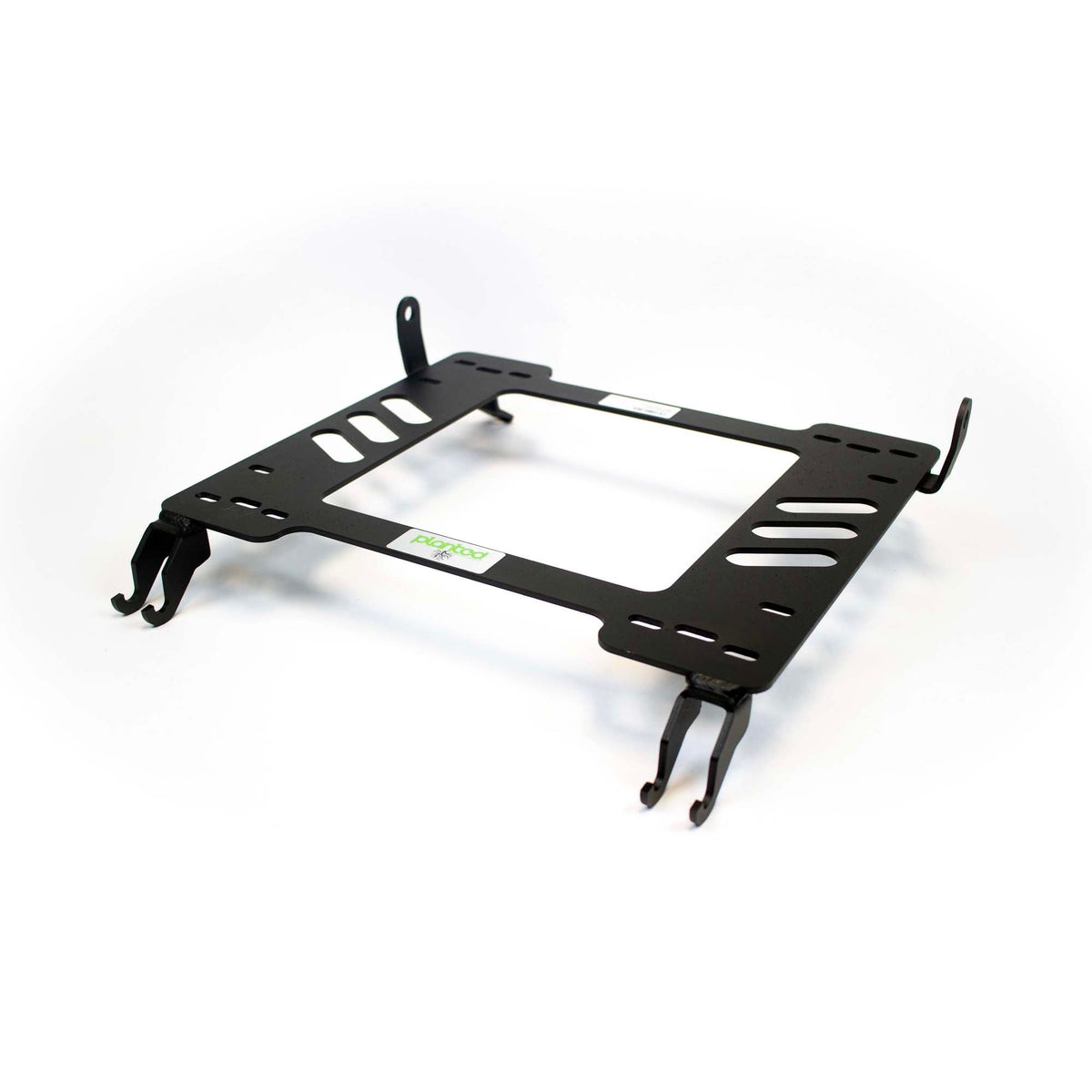 Planted seat bracket for 2011-2017 Chevrolet Caprice, driver side, black powder-coated steel