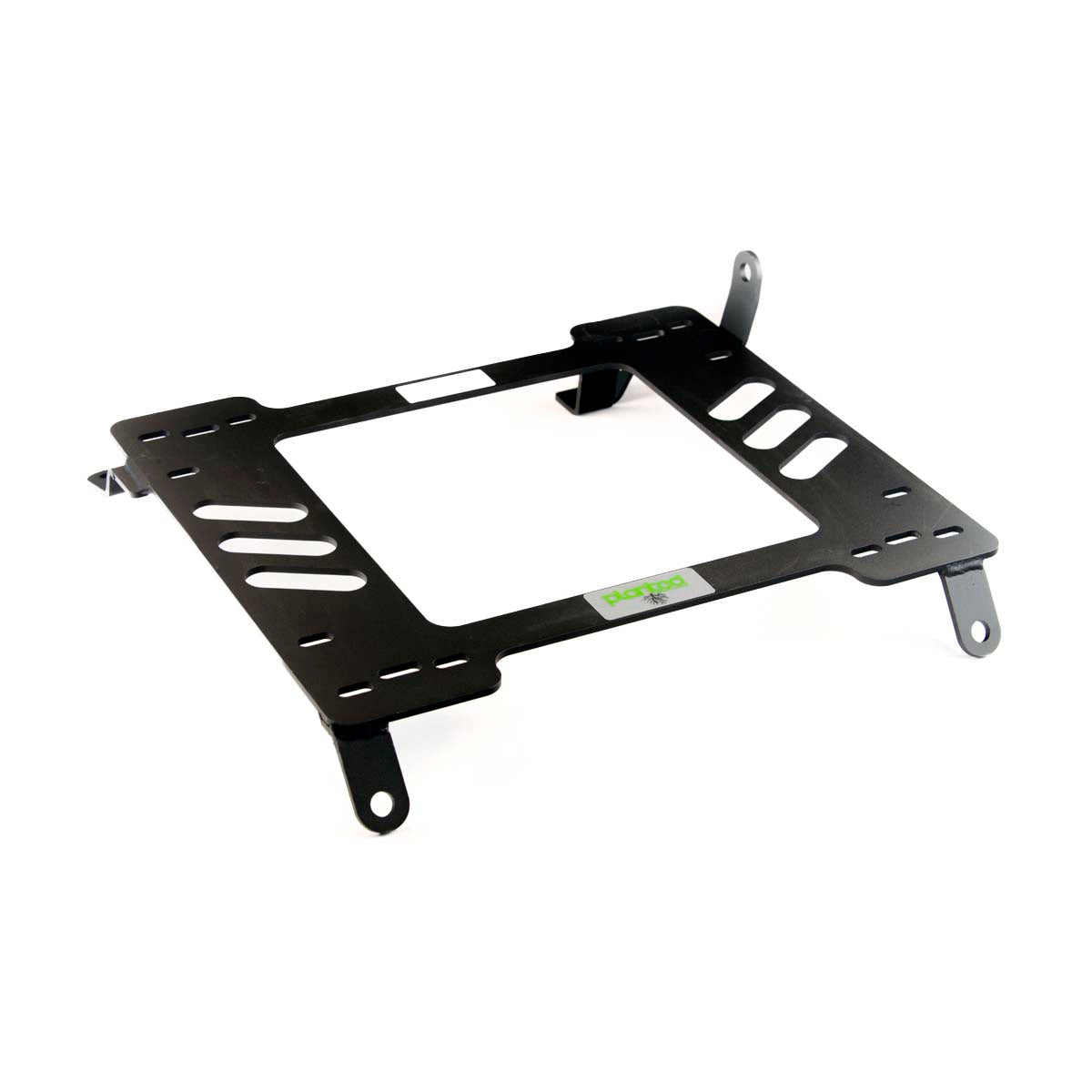Planted seat bracket for 2008-2013 Subaru Forester (3rd Gen), passenger side, black powder-coated steel