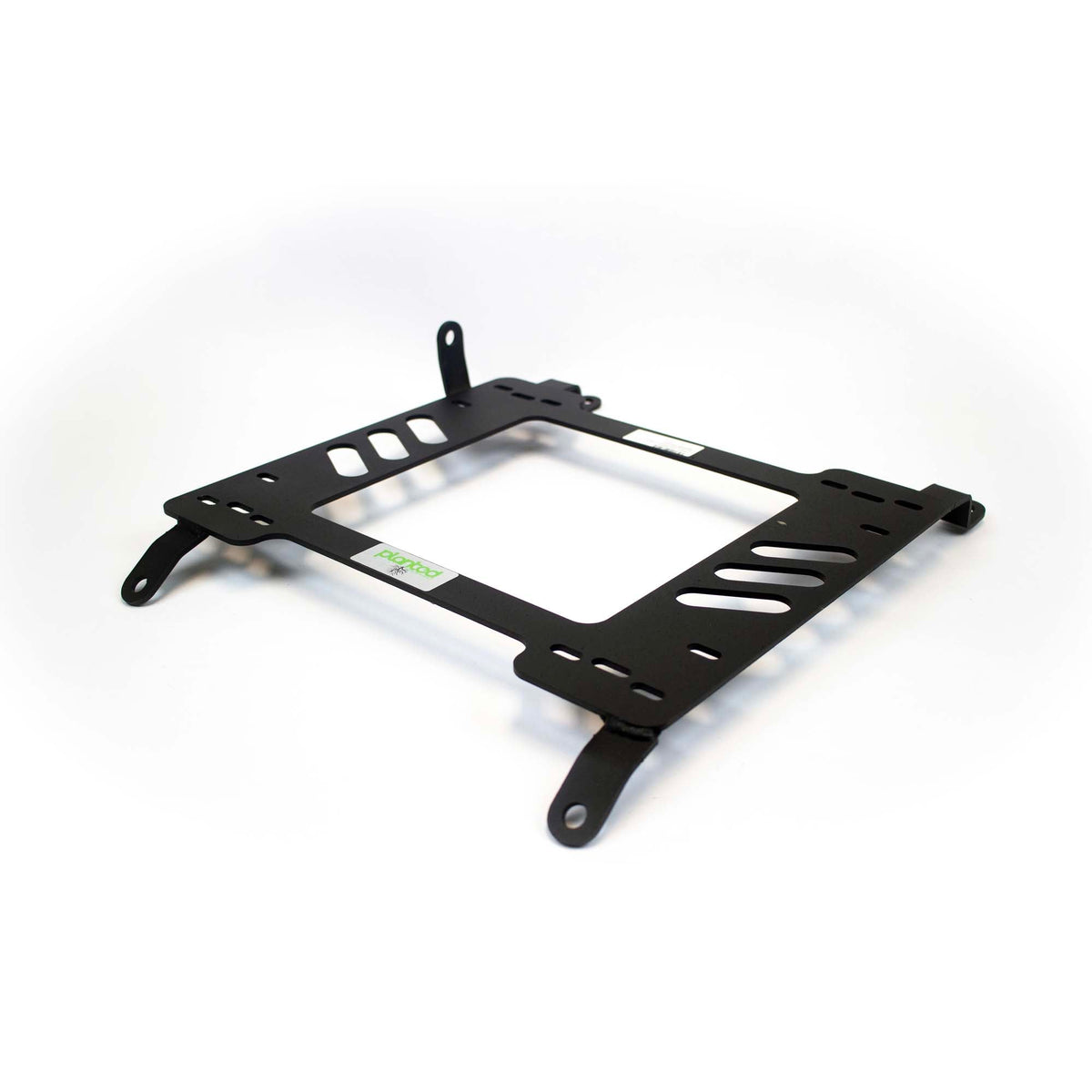 Planted seat bracket for 2016+ Toyota Tacoma (3rd Gen), driver side, black powder-coated steel