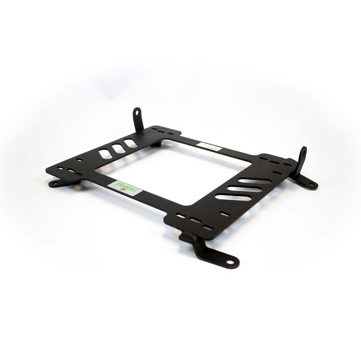 Planted seat bracket for 2007-2015 Audi Q7 (1st Gen), passenger side, black powder-coated steel