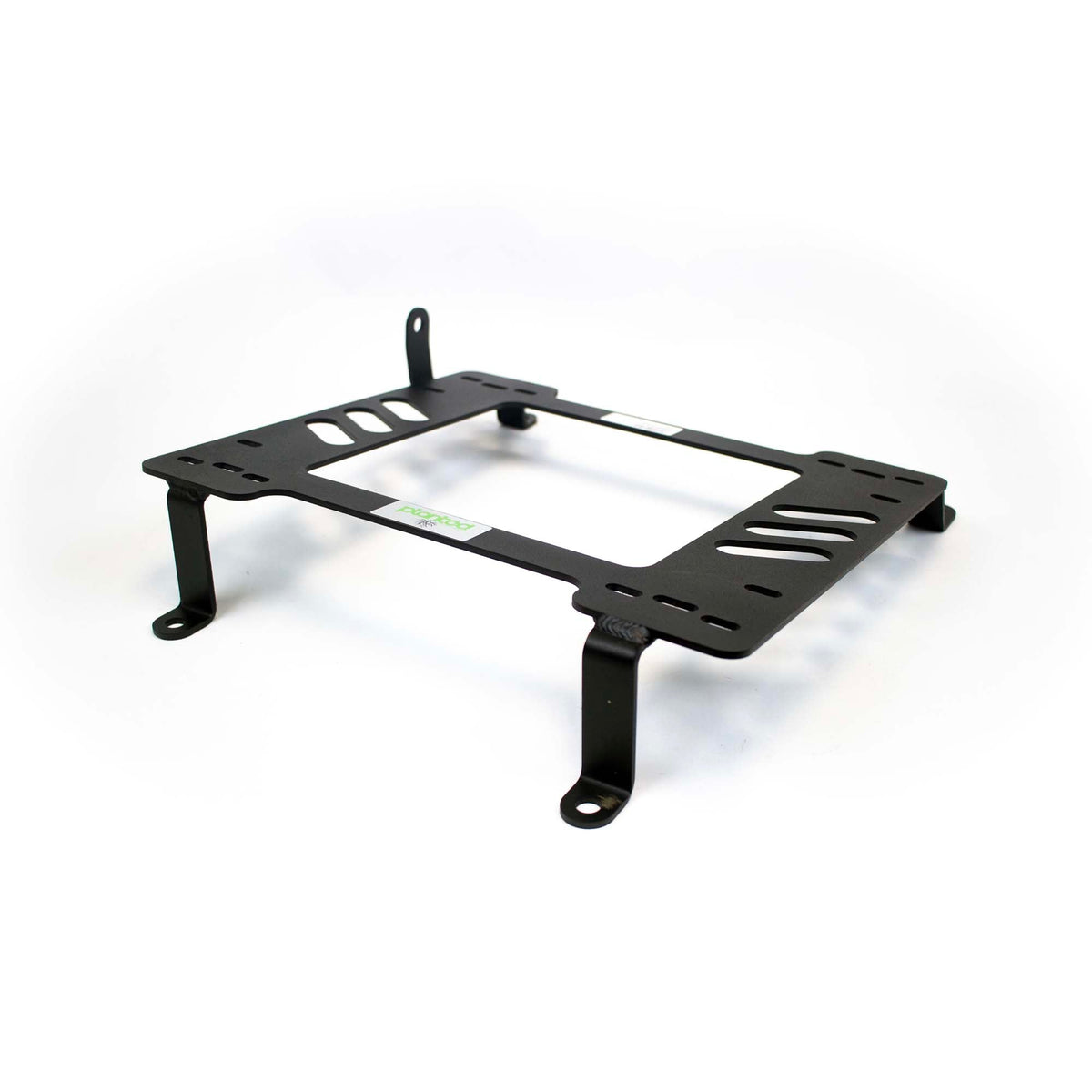 Planted seat bracket for 2015+ Ford F-150 (13th Gen), driver side, black powder-coated steel