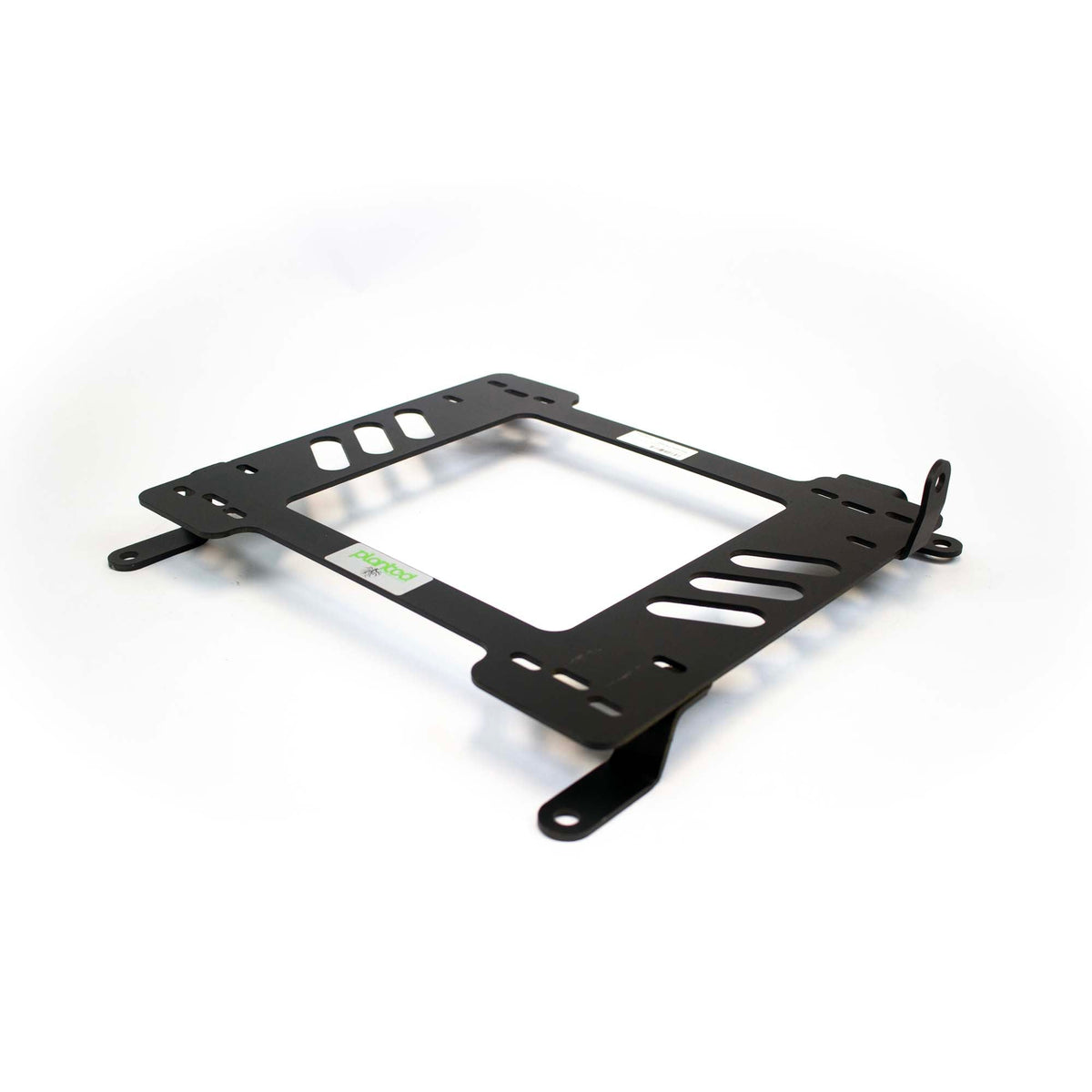 Planted seat bracket for 2015+ Toyota Prius (XW50, 4th Gen), passenger side, black powder-coated steel