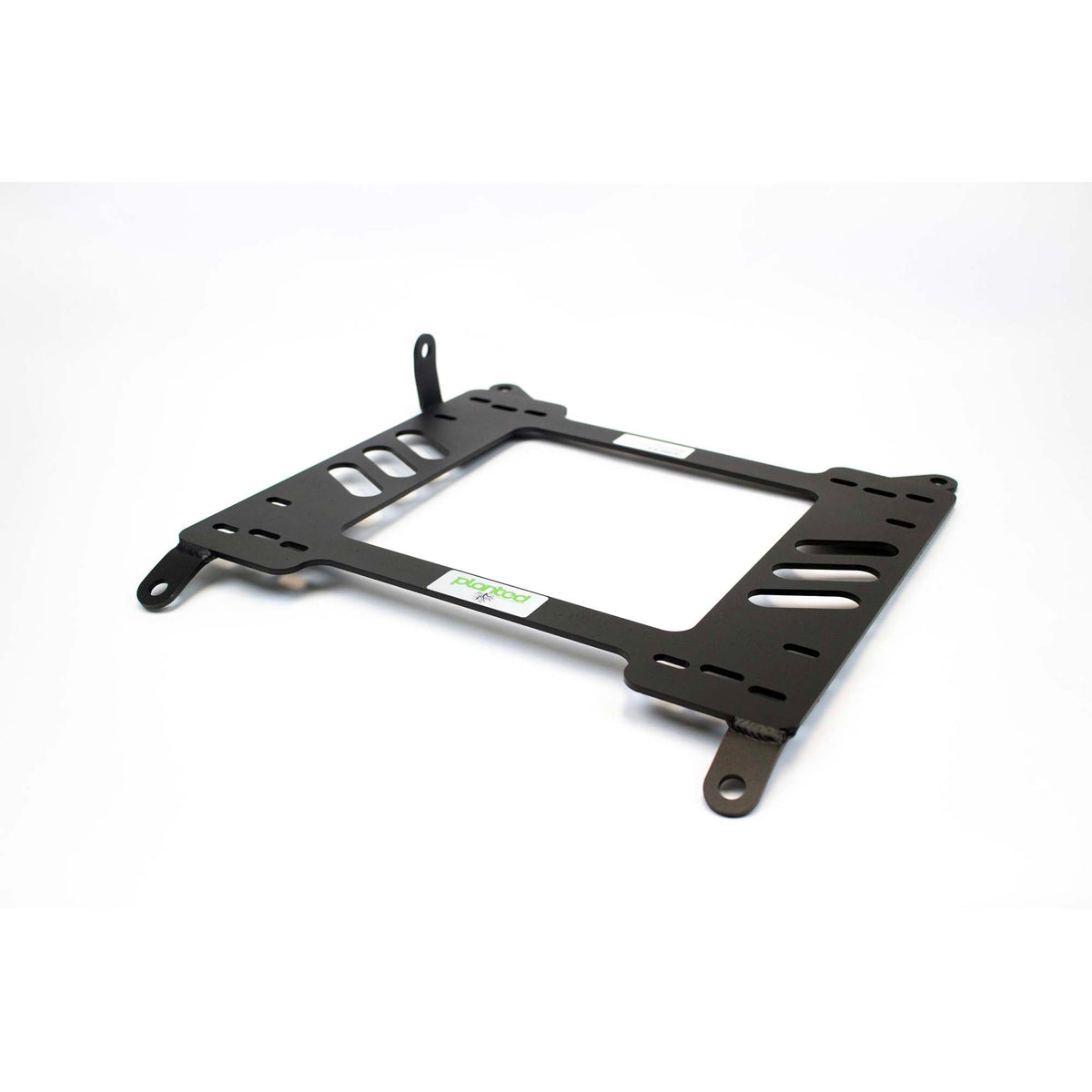 Planted seat bracket for 2013-2019 Mercedes CLA (C117, 1st Gen), driver side, black powder-coated steel