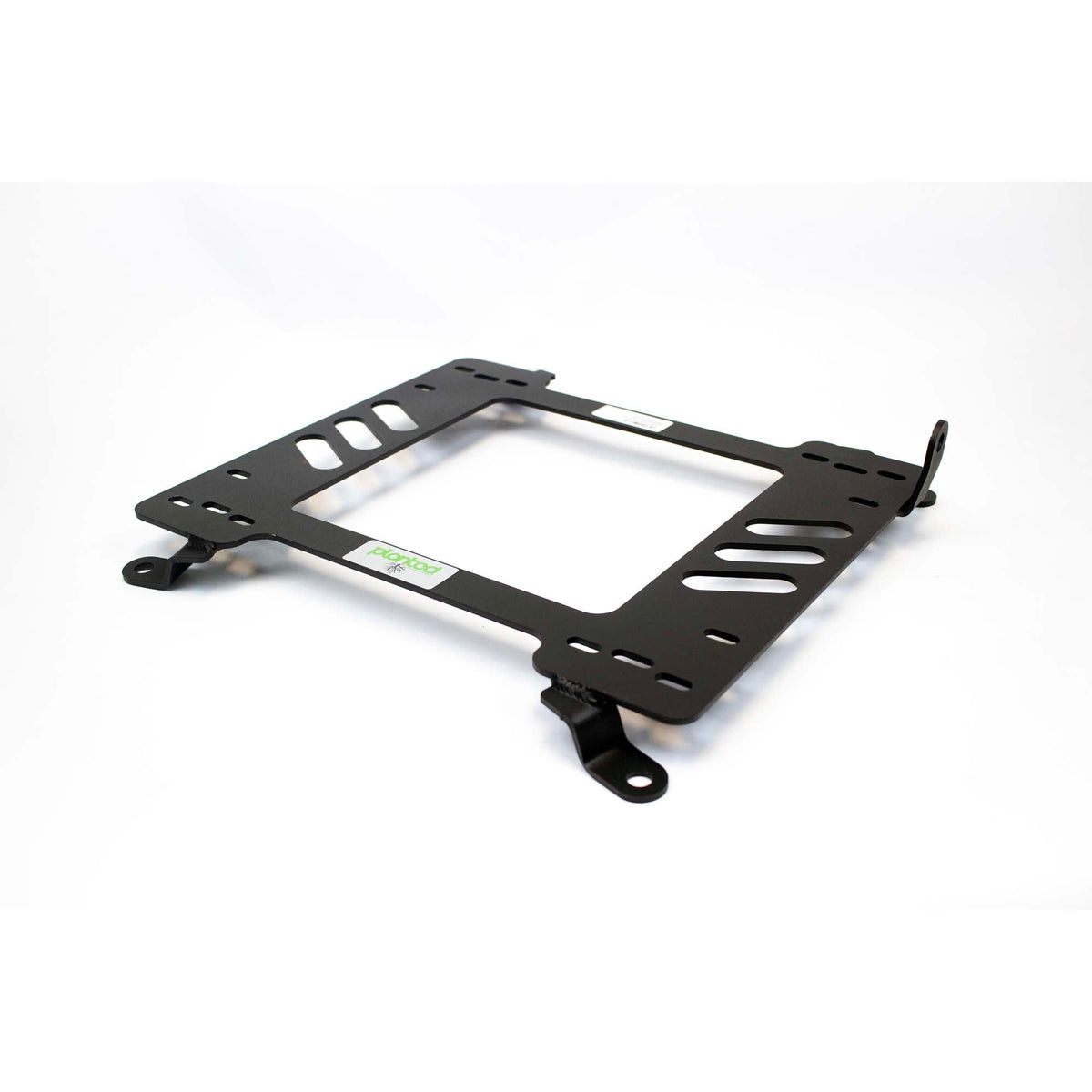 Planted seat bracket for 2013+ Ford Fusion (2nd Gen), passenger side, black powder-coated steel