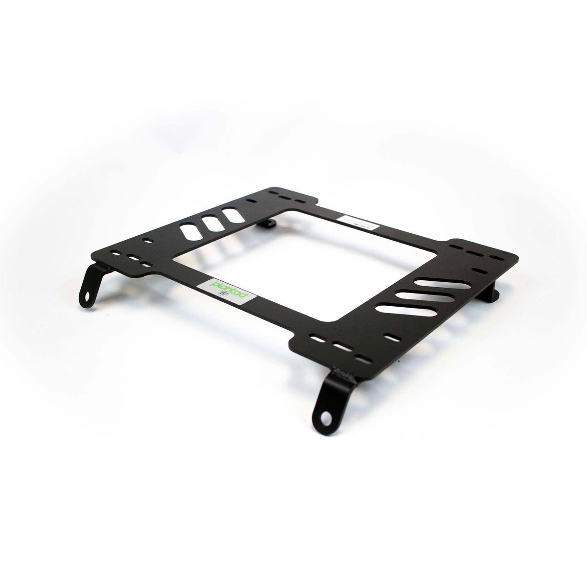Planted seat bracket for 1985-1998 Mazda B-Series Truck (UF, 4th Gen), driver side, black powder-coated steel