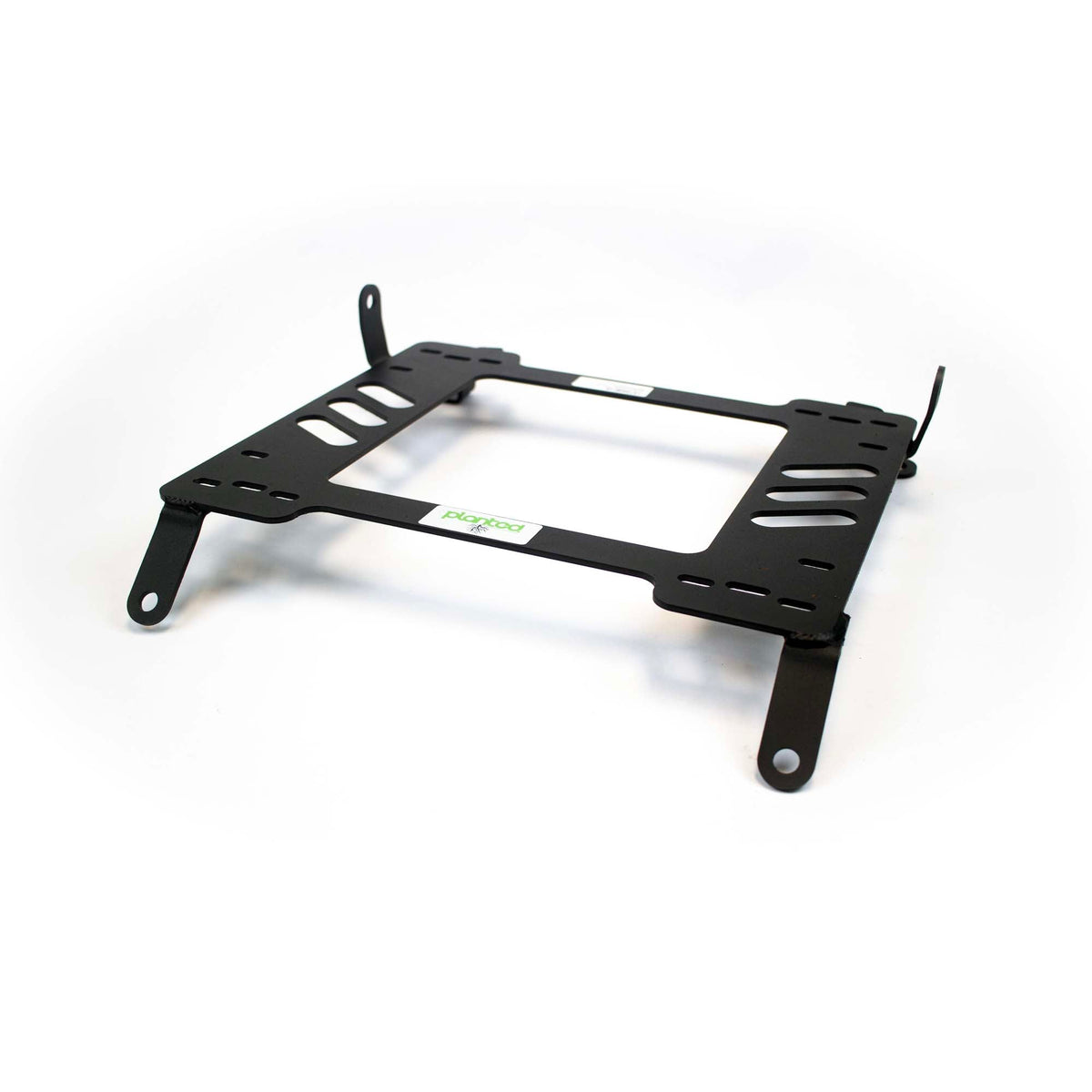 Planted seat bracket for 2013-2017 Honda Accord (9th Gen), passenger side, black powder-coated steel