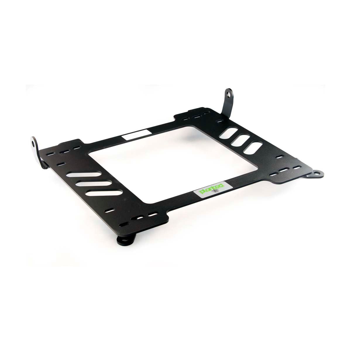 Planted seat bracket for 2010-2017 Audi A7/S7/RS7 (1st Gen), driver side, black powder-coated steel