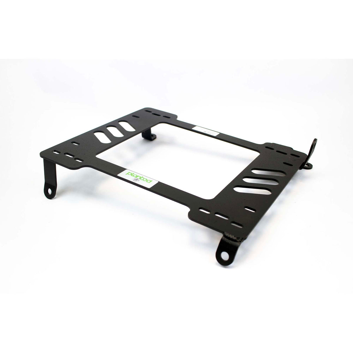 Planted seat bracket for 1990-1995 Nissan Pulsar GTI-R (N14) (right-hand drive), driver side, black powder-coated steel