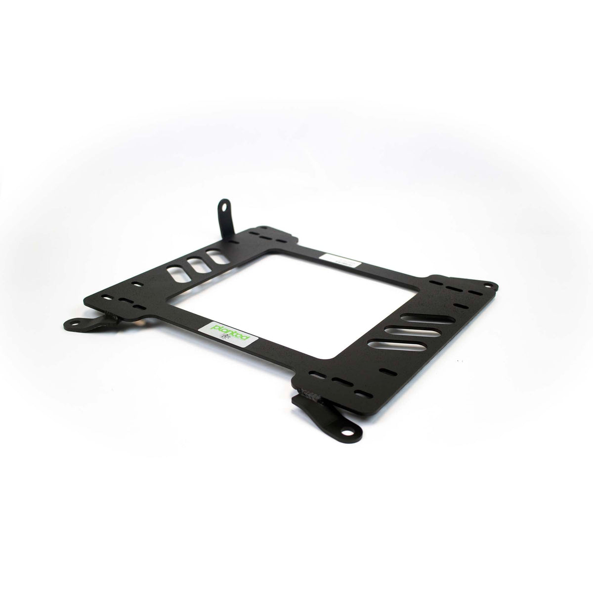 Planted seat bracket for 2018+ Kia Stinger (1st Gen), driver side, black powder-coated steel