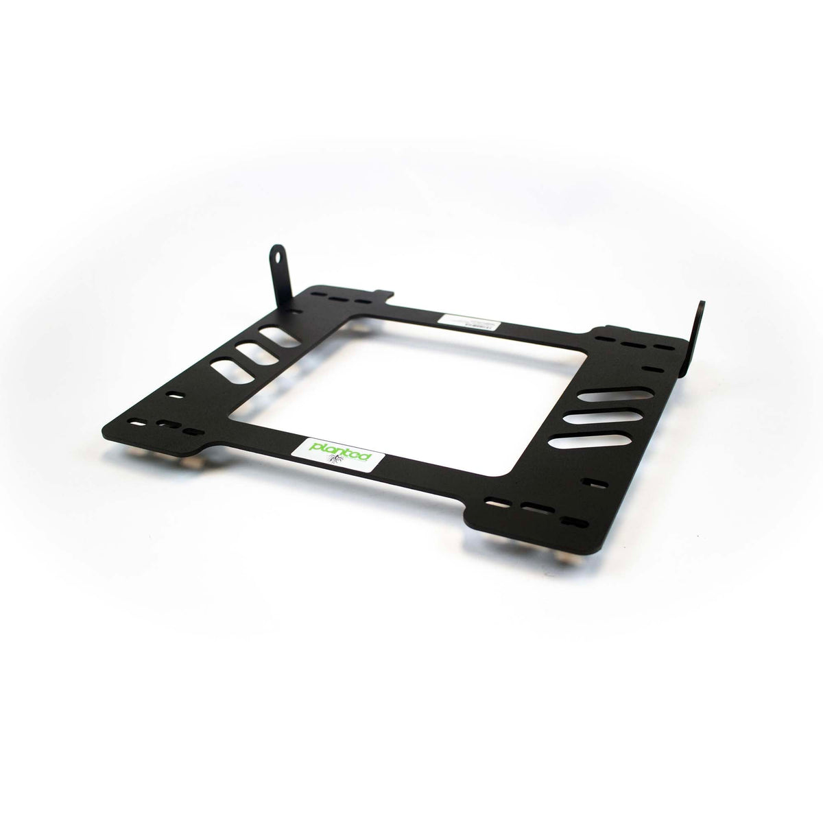 Planted seat bracket for 1996-2002 BMW Z3 Roadster (Convertible), passenger side, black powder-coated steel