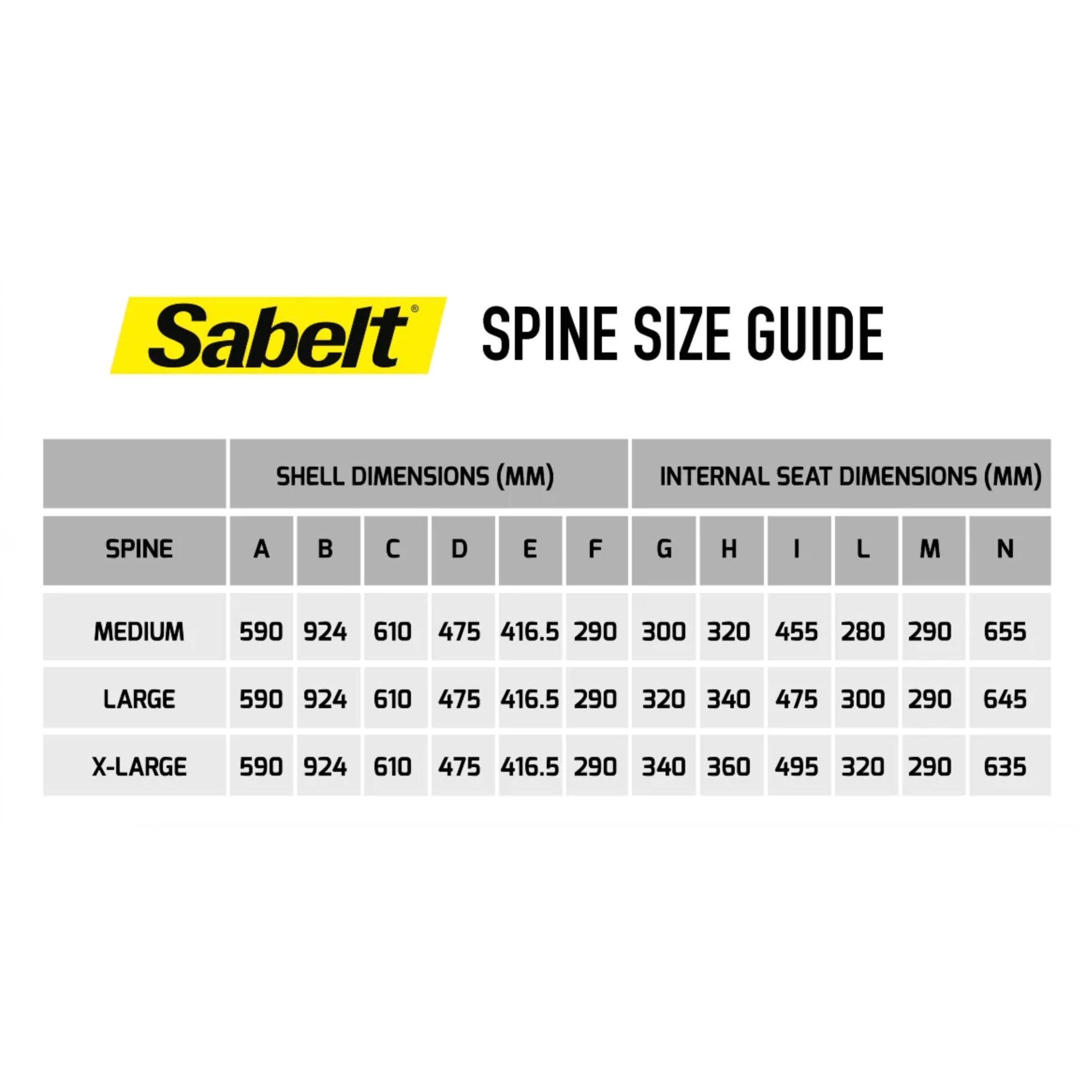 Sabelt Spine FIA 8855-2021 Racing Seat