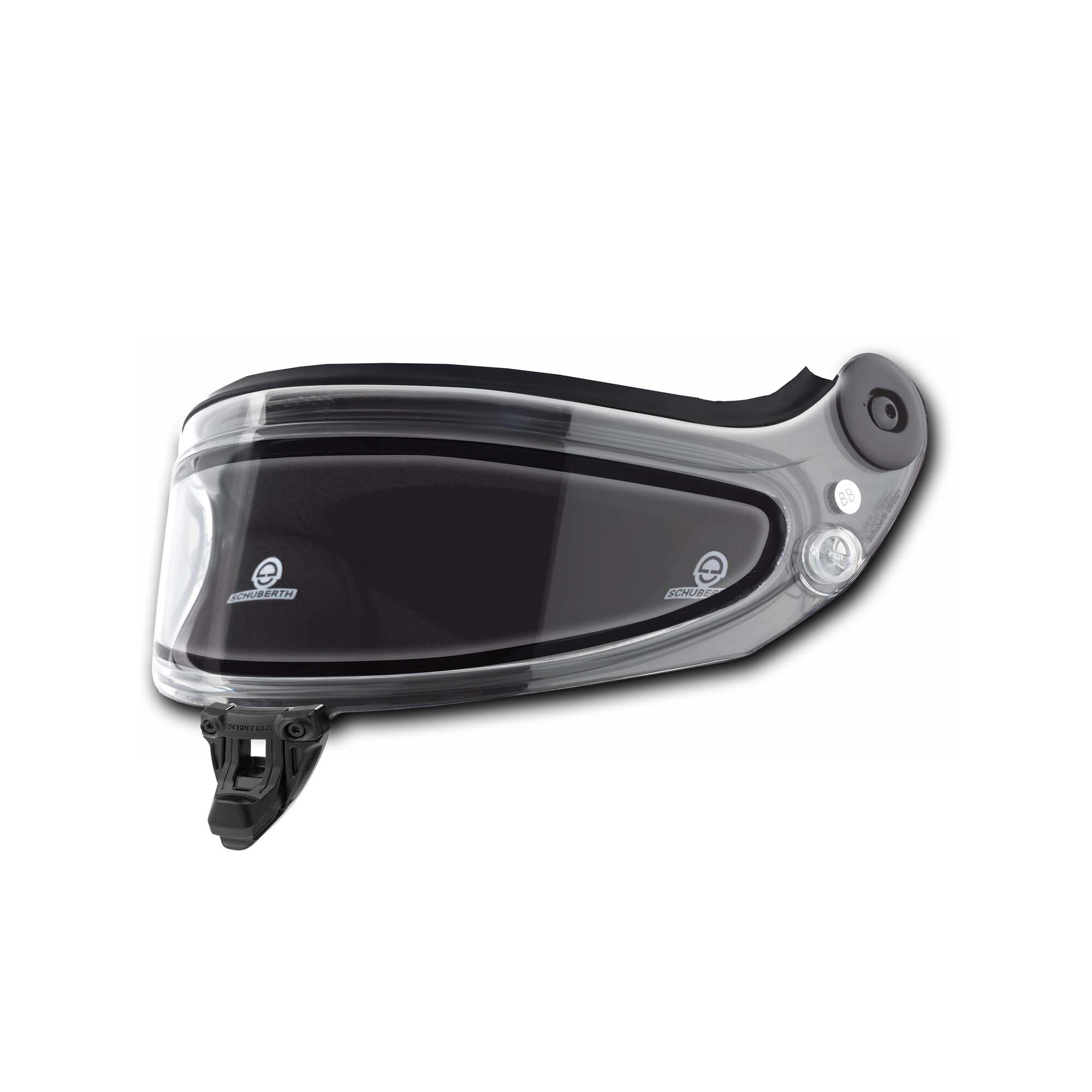 Schuberth SP1 Evo SK1 Evo SDL high contrast rain helmet visor with tear-off posts