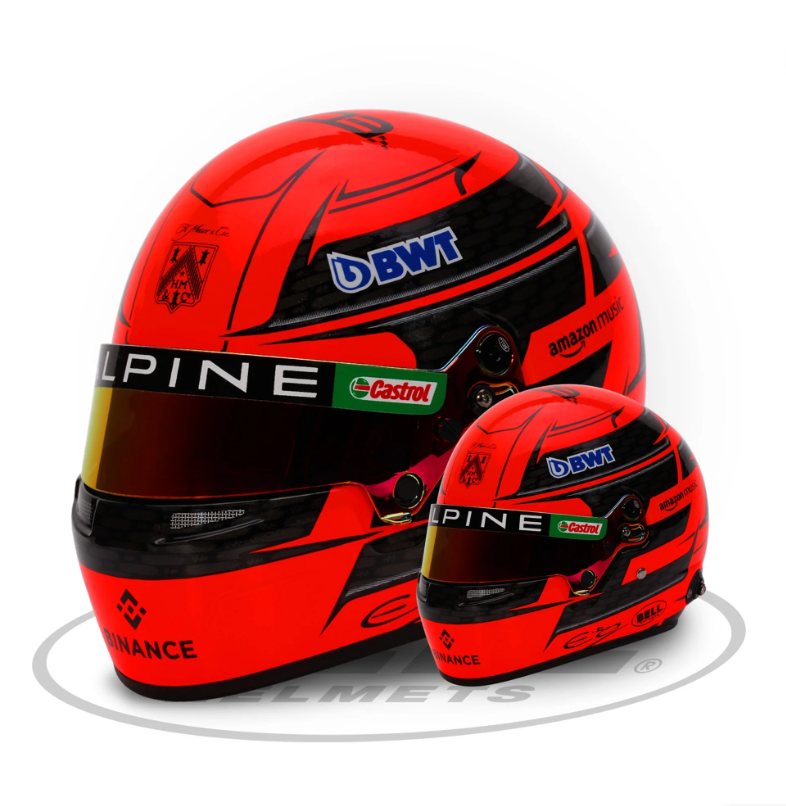 Bell Esteban Ocon 2024 Mini Helmet