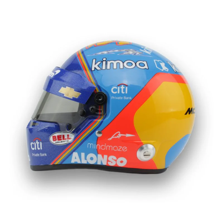 Bell Fernando Alsono 2019 Indy Mini Helmet