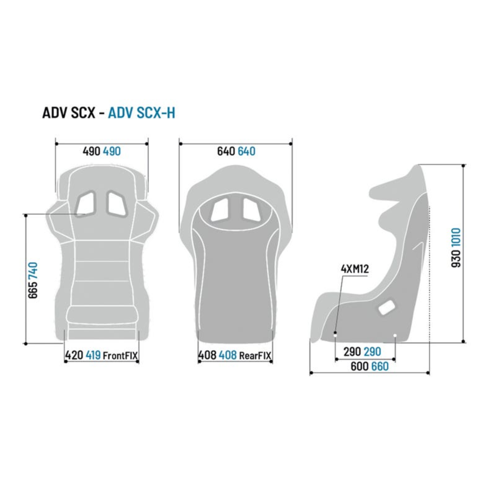 Sparco ADV SCX FIA 8862 2009 Racing Seat Sparco ADV SCX FIA 8862 2009 Racing Seat