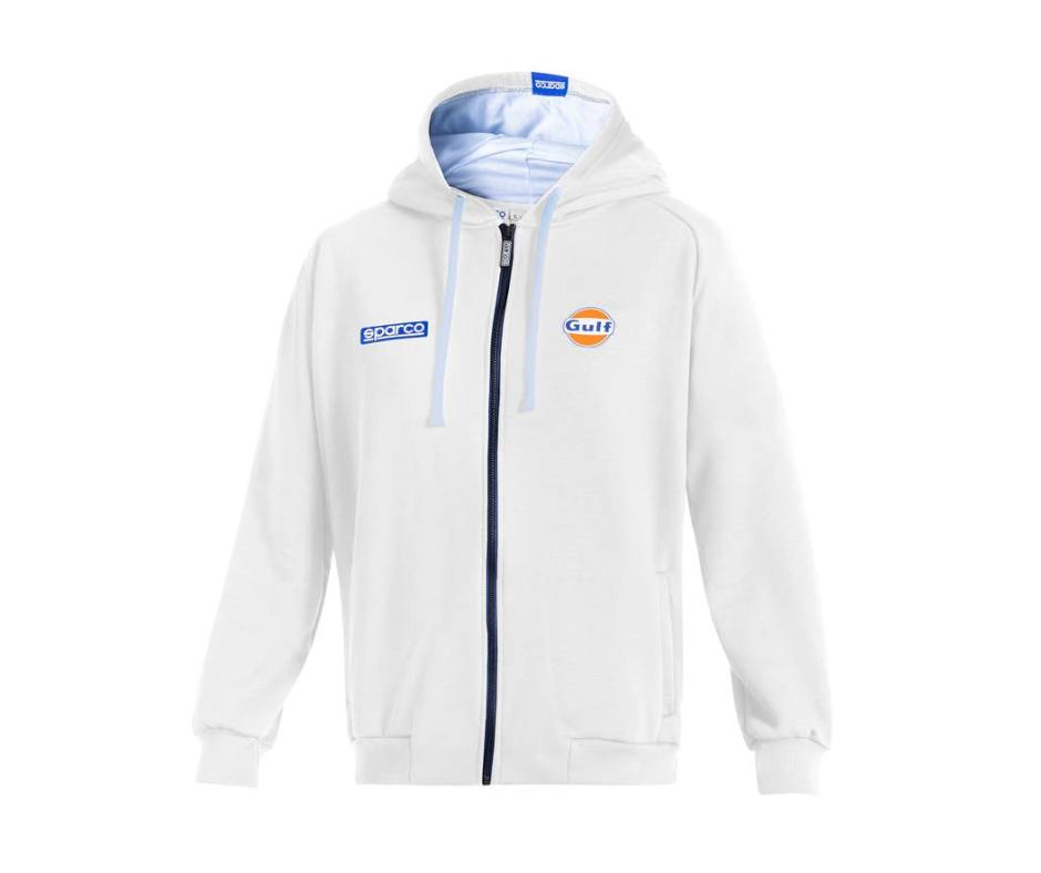 Sparco Gulf Hooded Full Zip Sweatshirt