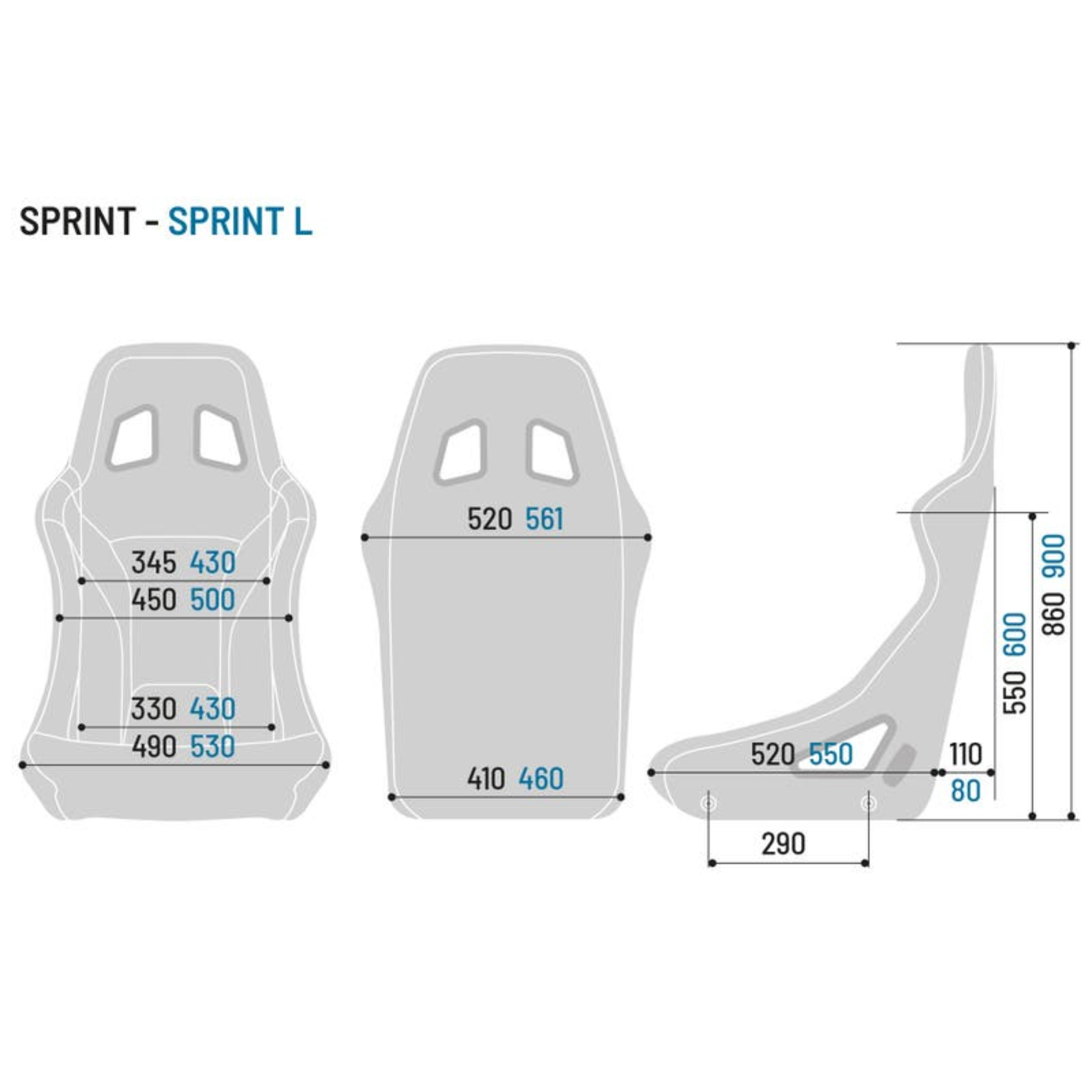 Sparco Sprint+ Racing Seat