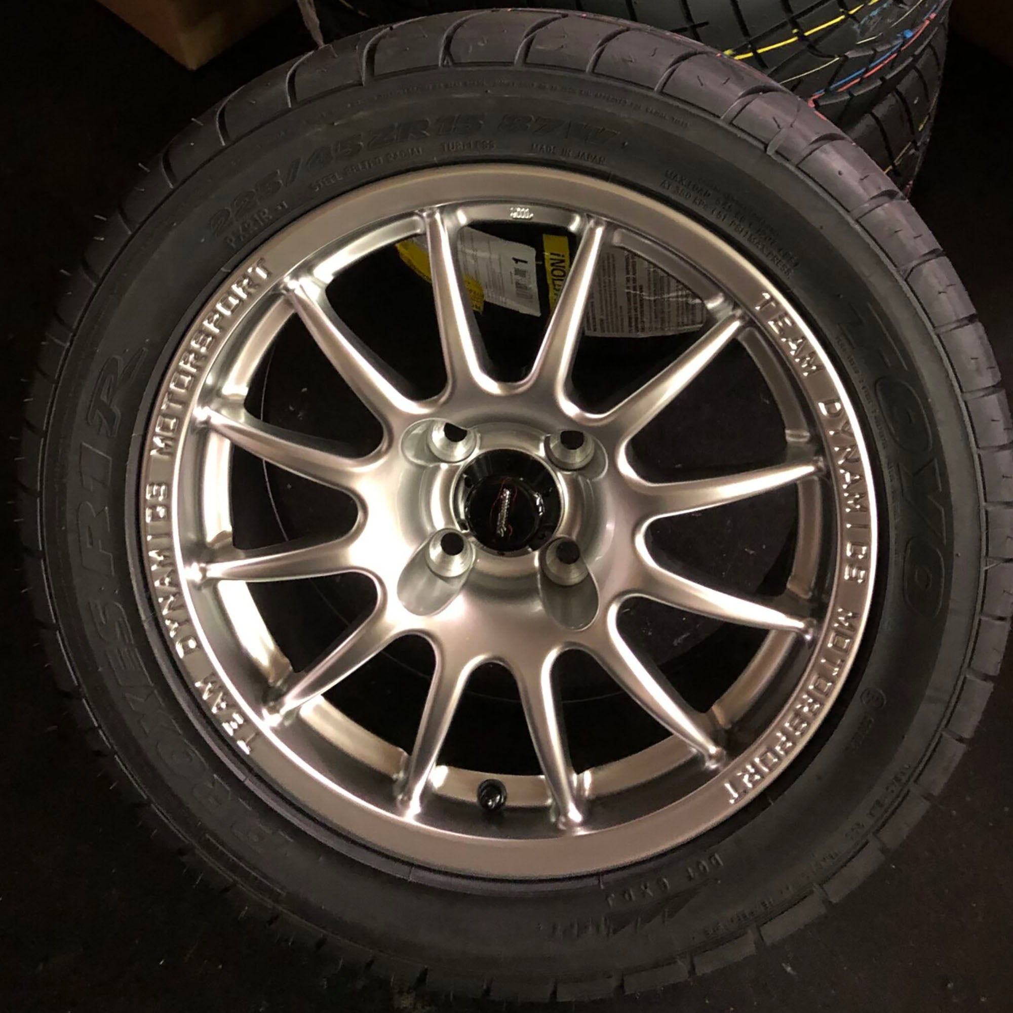 Team Dynamics Spec Miata 15x7 Pro Race 1.2 - 54.1, 4x100 ET30