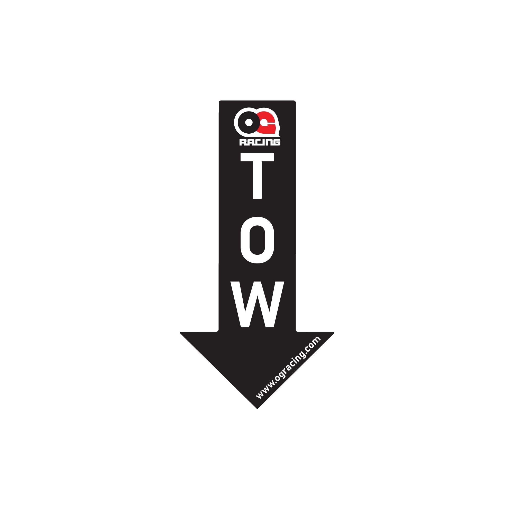 OG Racing Tow Decal