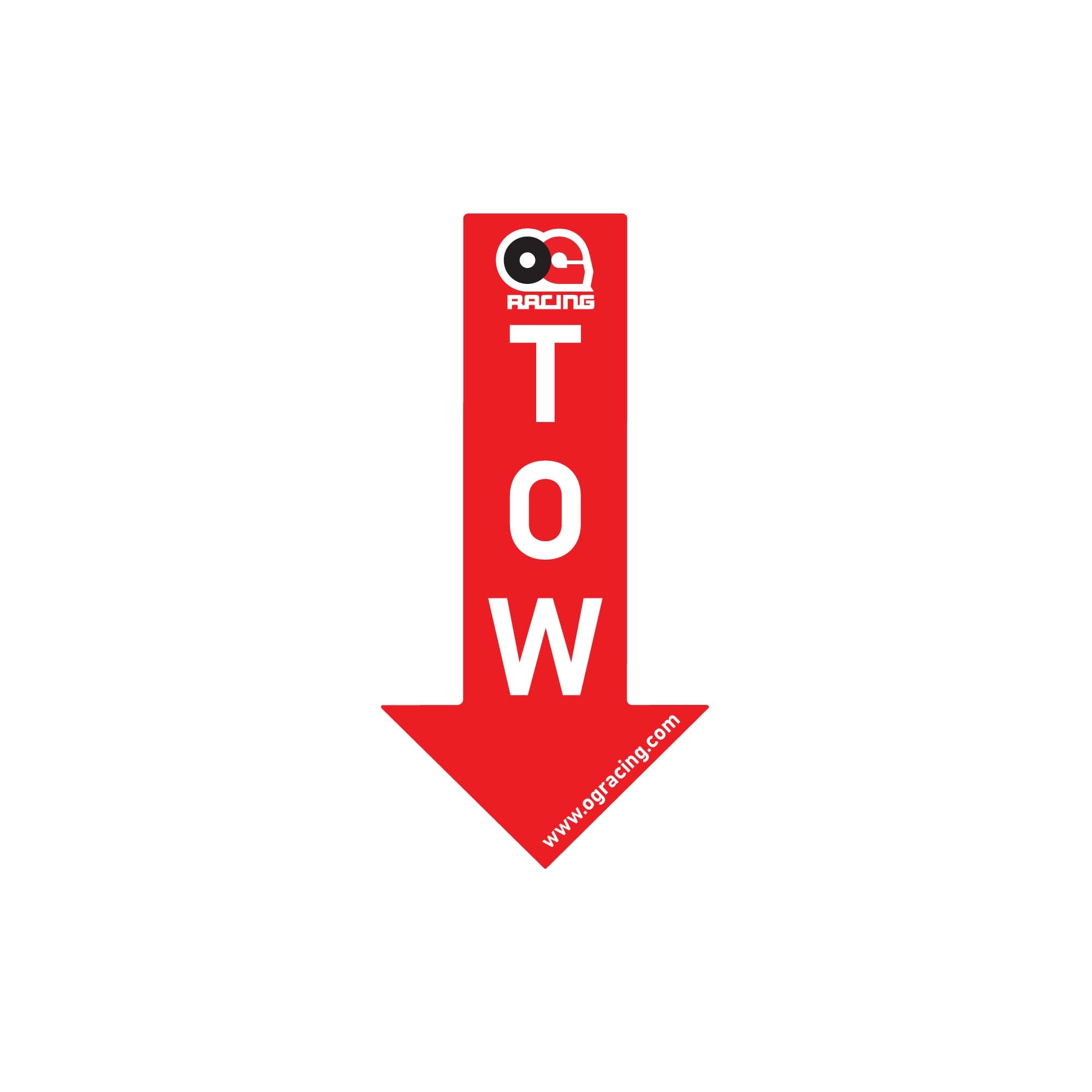 OG Racing Tow Decal