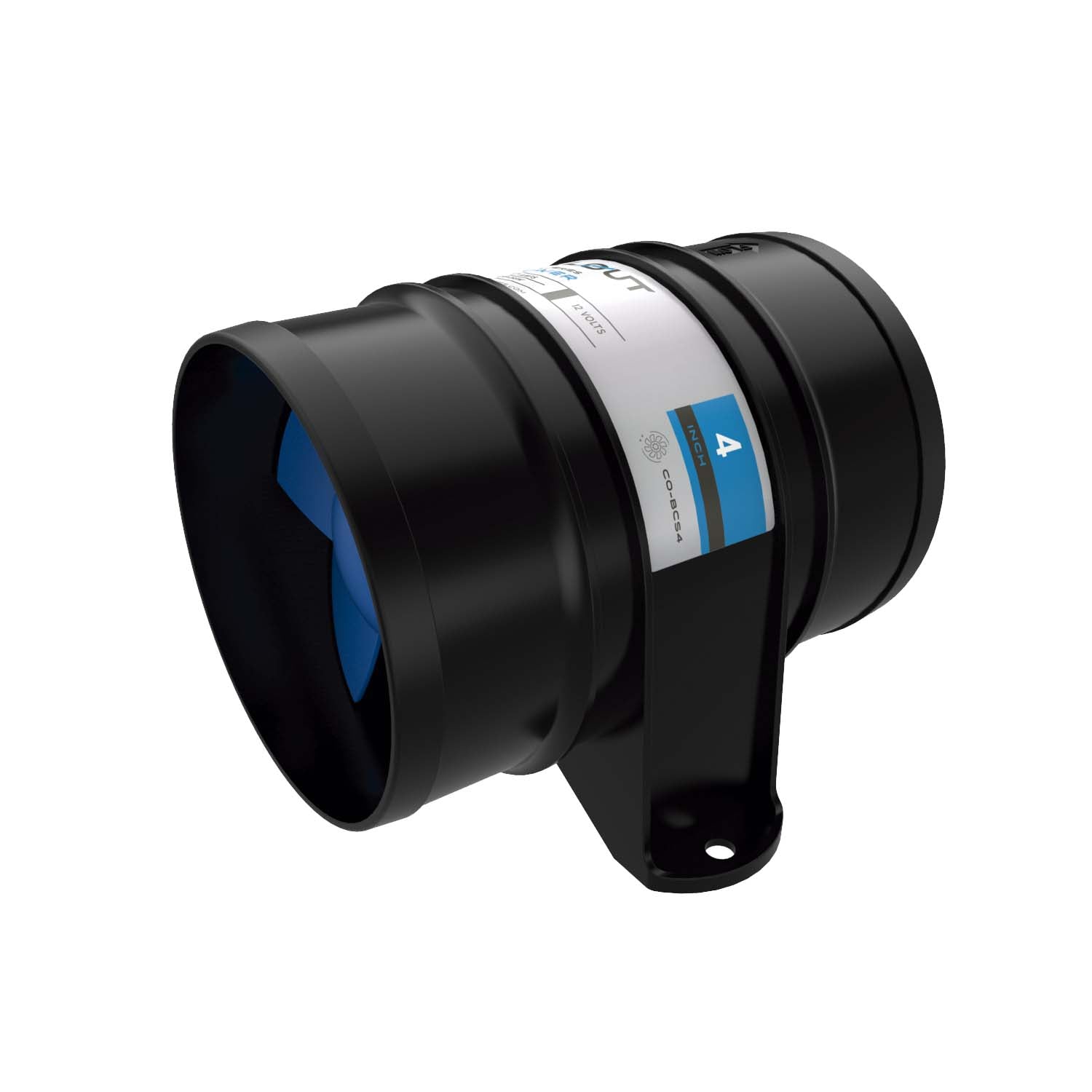 Chillout Systems Club Series 4 inch air blower delivering 285 CFM for motorsport cooling